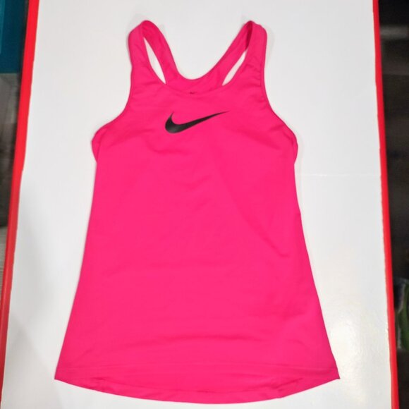 Nike dri-fit racer back tank top pink women's size L - Picture 1 of 5